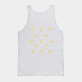 Deer pattern - beige. Tank Top